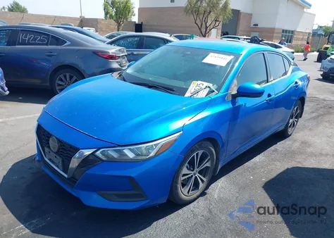 2020 Nissan Sentra Sv Xtronic Cvt z USA, uszkodzony, nr VIN 3N1AB8CV3LY235459